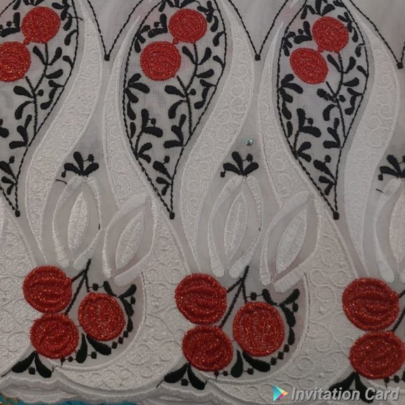 5yds 100% swiss voile laces - Picture 8 of 9